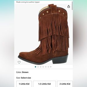 Fringe Cowgirl boots
